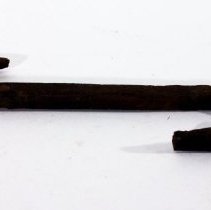 metal "S" hook - side angle